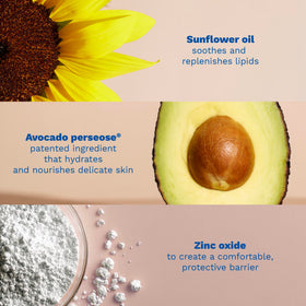 Tube de Crème Anti-Érythème Mustela 123 avec étiquette visible