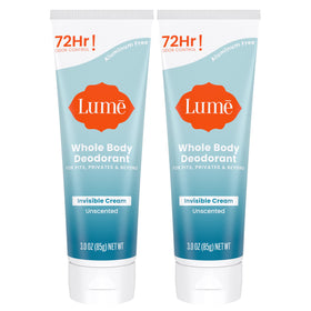 Tube de déodorant corporel Lume 200g non parfumé vue avant