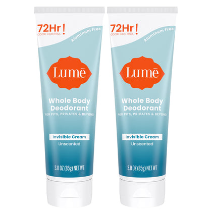 Tube de déodorant corporel Lume 200g non parfumé vue avant