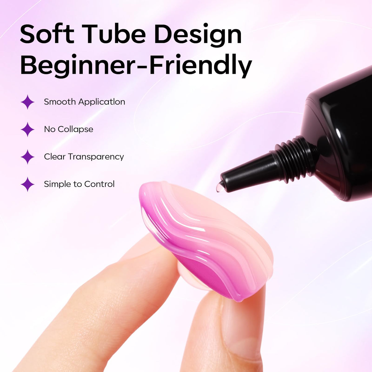 Tube de Gel 3D Makartt avec bouchon ouvert