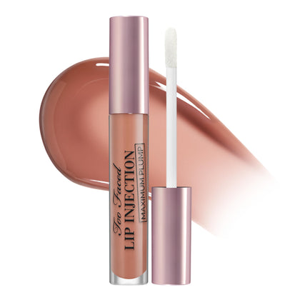 Tube de gloss Too Faced Lip Injection Maximum Plump Honey Bear vue avant