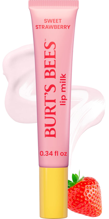 Tube de Lip Milk Fraise Sucrée de Burt's Bees, 10 ml, vue avant