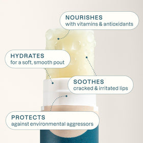 Tubes de baume à lèvres Cliganic en saveur Eucalyptus Mint