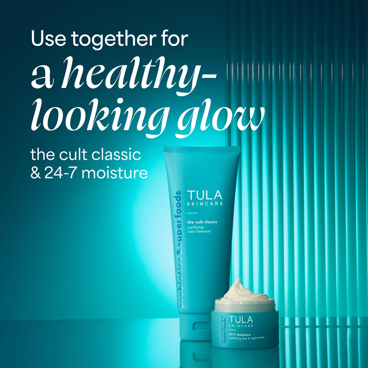 TULA Crème Hydratante 24-7 en utilisation quotidienne
