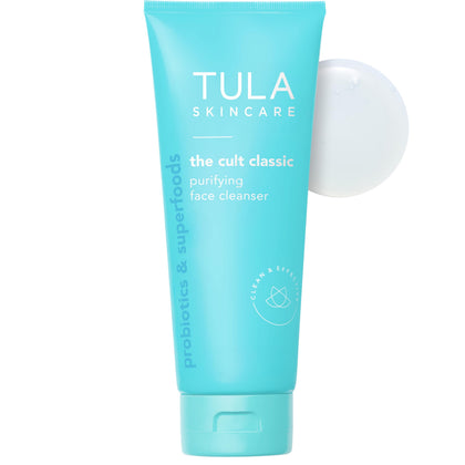 TULA Nettoyant Purifiant Visage 6,7 FL OZ vue avant avec bouchon