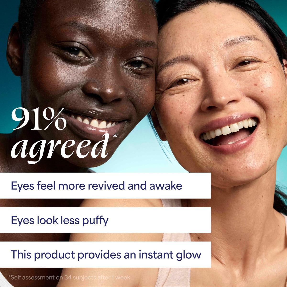 TULA Spresso Baume Contour des Yeux Americano 40g sur fond neutre