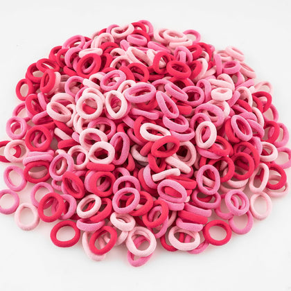 TVINLIK Élastiques à Cheveux 400 PCS en couleurs mélangées