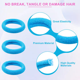 TVINLIK élastiques à cheveux dans un rangement pratique