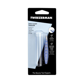 Tweezerman Mini Pince à Épiler avec un linge chaud pour préparation
