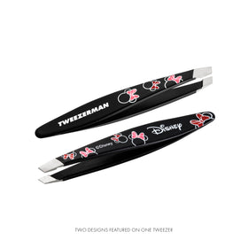 Tweezerman Mini Pince à Épiler Slant Minnie Mouse en situation