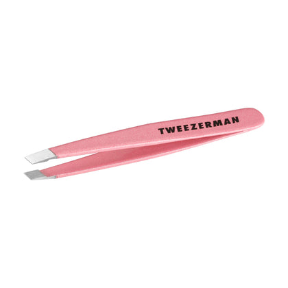 Tweezerman Mini Slant Pince à Épiler Tea Rose vue de face