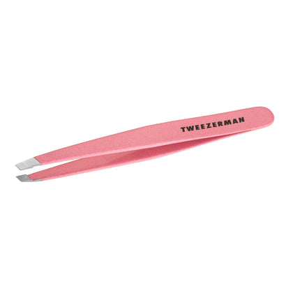 Tweezerman Pince à Épiler Slant Rose vue avant