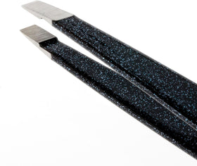 Tweezerman Pinces à Épiler Slant Dusted Onyx avec pointe inclinée à 25°
