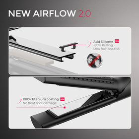 TYMO Airflow 2.0 fer à friser avec plaques flottantes