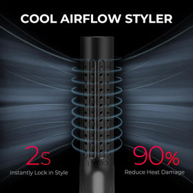 TYMO Airflow 2.0 fer à friser et lisseur avec affichage de la température