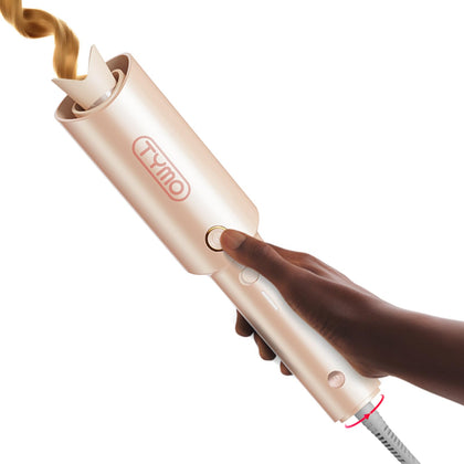 TYMO CurlPro Fer à Friser automatique vue de face, couleur rose