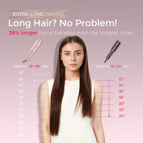 TYMO CurlPro Plus fer à boucler en couleur Gold Blush