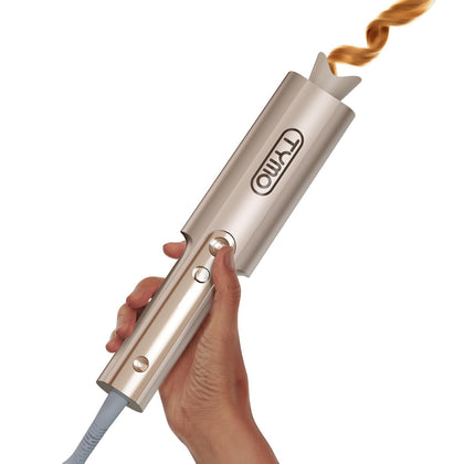 TYMO CurlPro Plus fer à friser automatique doré vue de face
