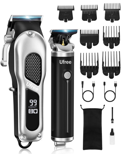 Ufree kit de coupe de cheveux professionnel avec détailleur précis