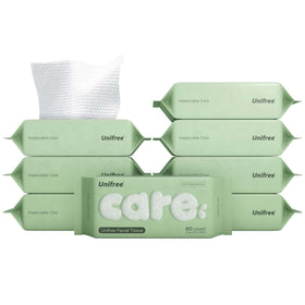 UNIFREE paquet de lingettes faciales écologiques avec 480 feuilles