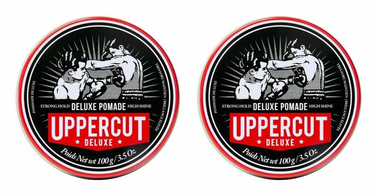 UPPERCUT DELUXE Pomade 100g vue avant avec étiquette