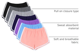 URATOT Shorts en Coton Femme - Image de Mise en Situation