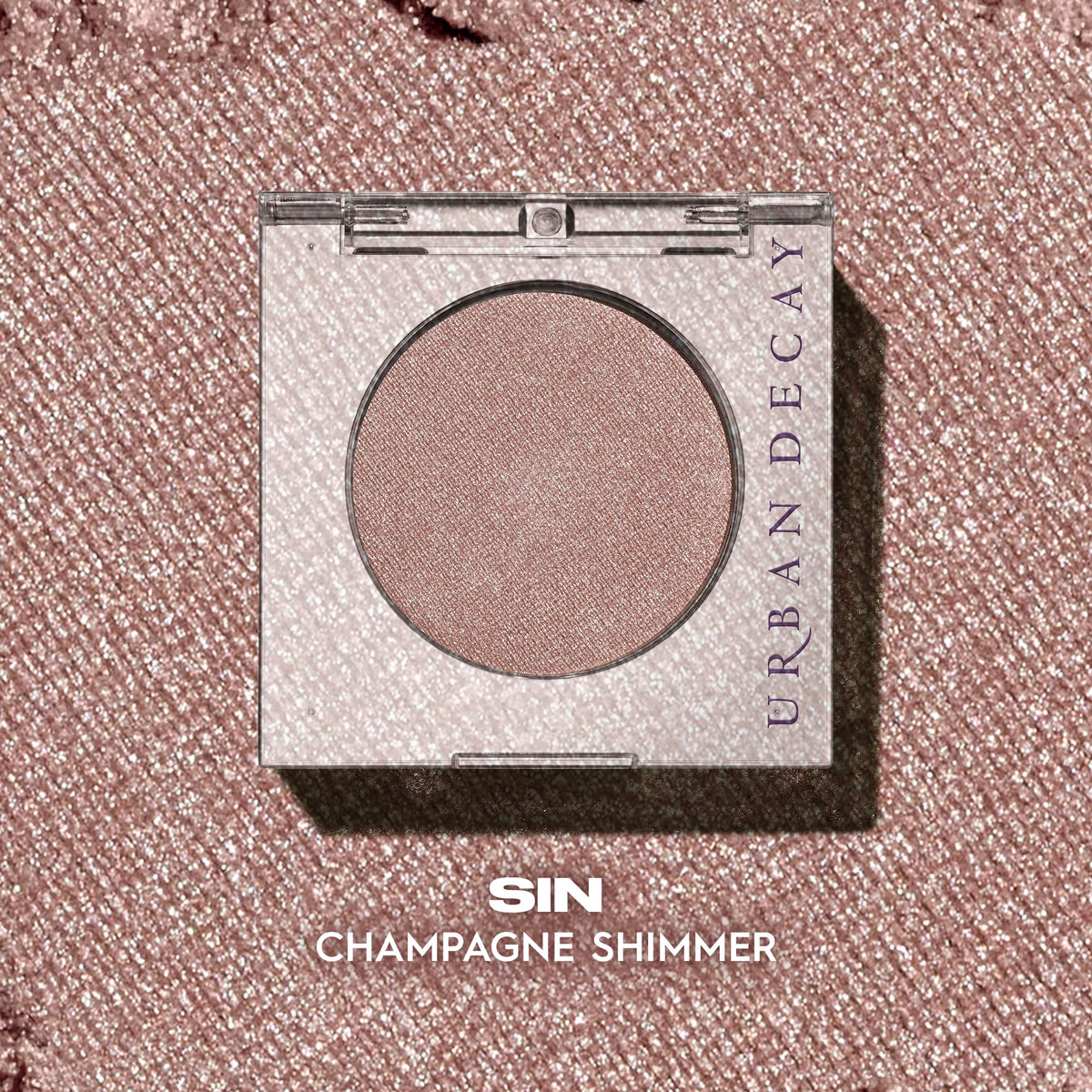 URBAN DECAY 24/7 Eyeshadow Champagne Shimmer 32g brush application