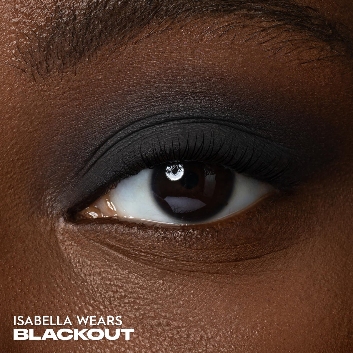 URBAN DECAY 24/7 Eyeshadow noir mat avec étiquette