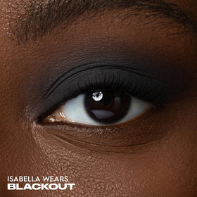 URBAN DECAY 24/7 Eyeshadow noir mat avec étiquette