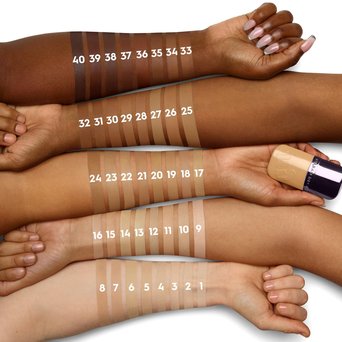 URBAN DECAY Fond de Teint Waterproof Face Bond 12 Light Neutral packaging