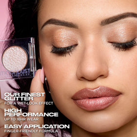 URBAN DECAY Moondust Eyeshadow Rouge pailleté avec pinceau d'application