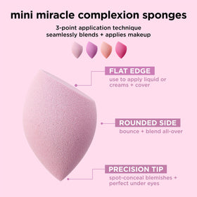 Utilisation de l'éponge Mini Miracle Complexion pour le maquillage