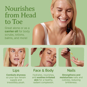 Utilisation de l'huile de graines de concombre sur le visage