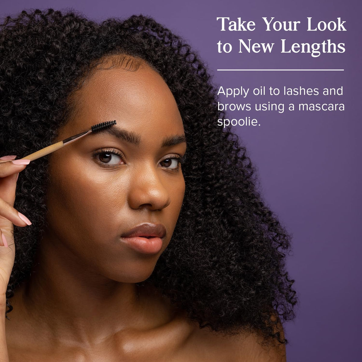 Utilisation de l'Huile de Ricin Bio sur les cils et sourcils
