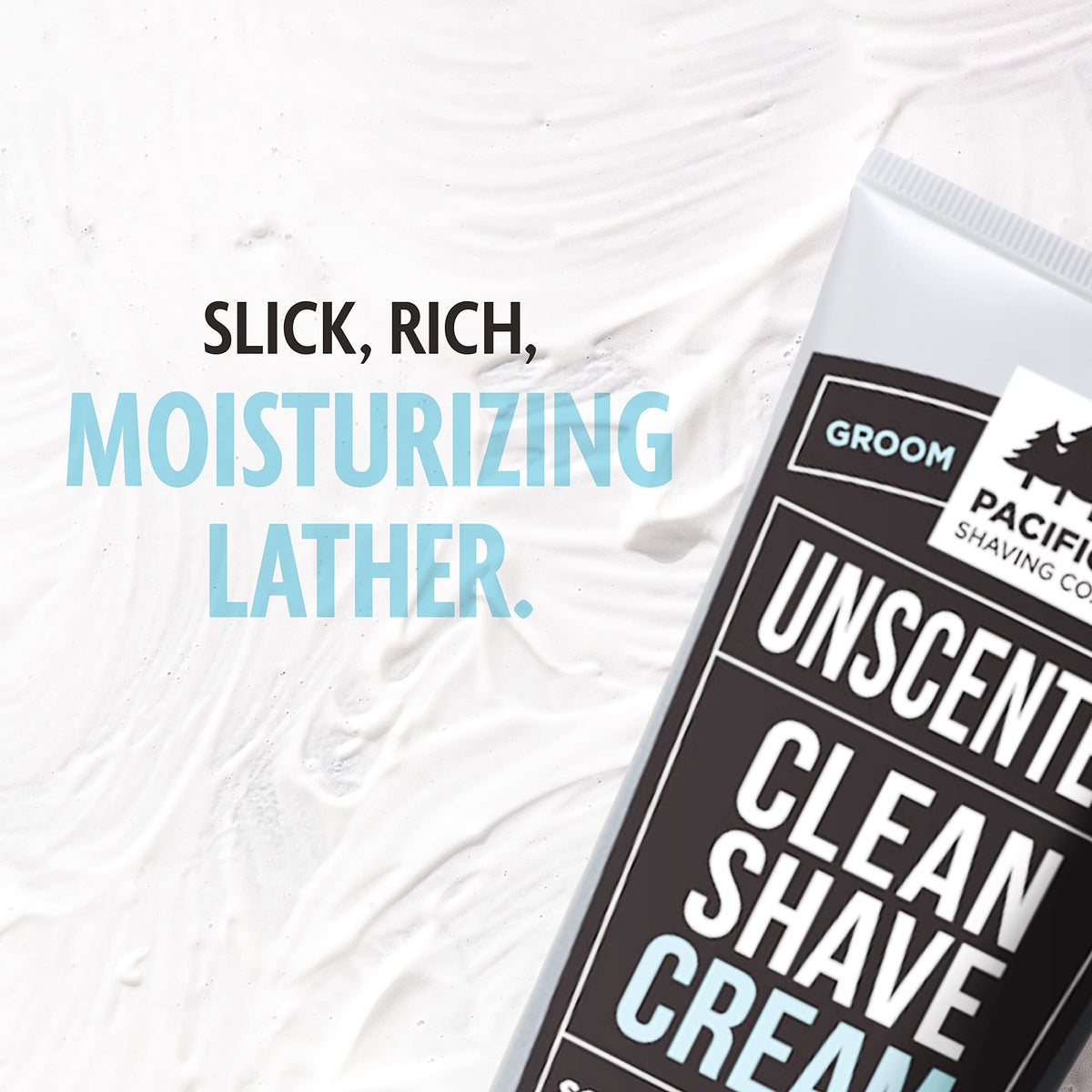 Utilisation de la crème à raser Pacific Shaving dans une salle de bain