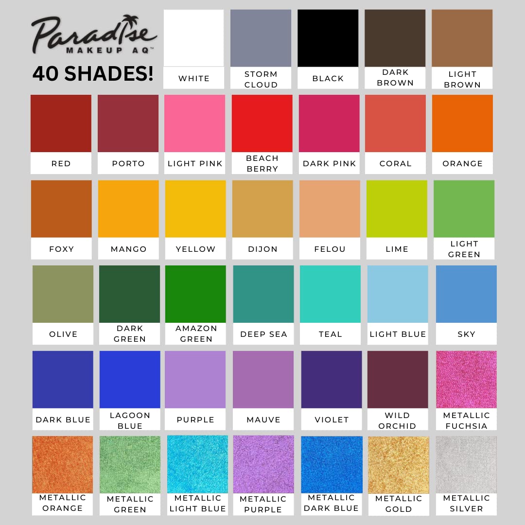 Utilisation de Mehron Paradise AQ pour un maquillage de scène