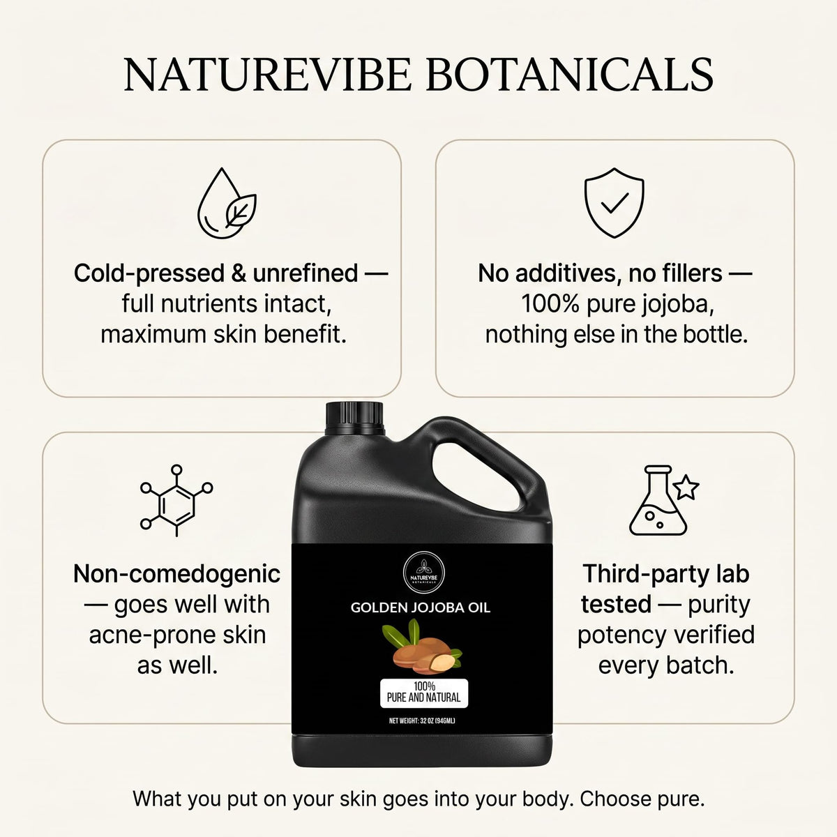 Utilisation de Naturevibe Huile de Jojoba pour cheveux