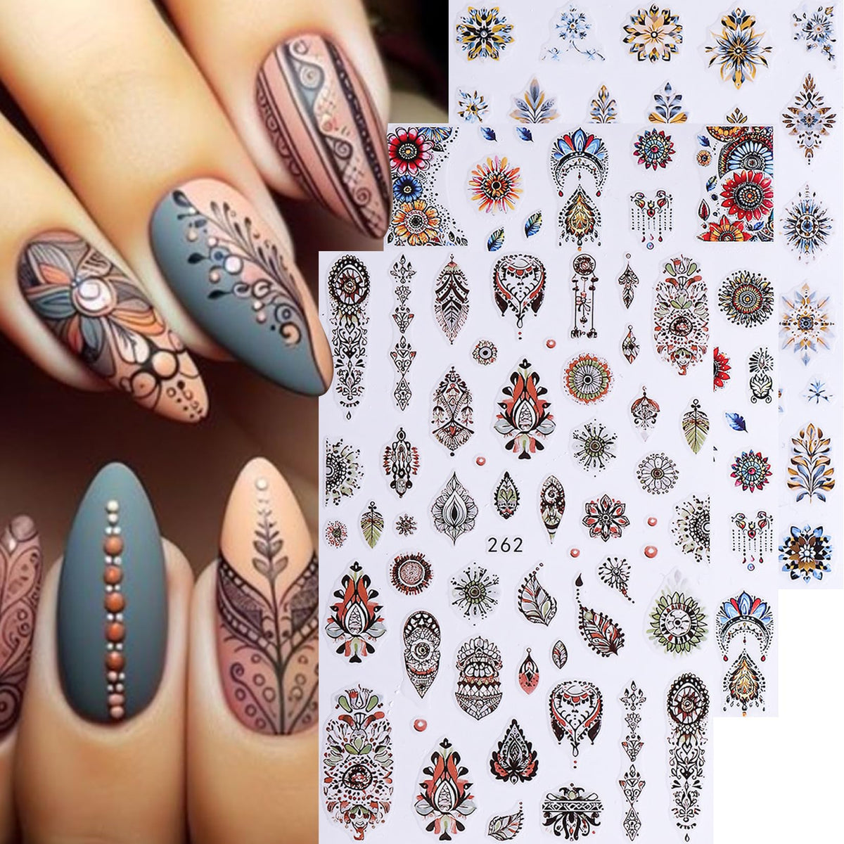 Utilisation des autocollants d'ongles pour décorer des objets DIY
