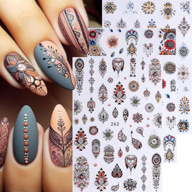 Utilisation des autocollants d'ongles pour décorer des objets DIY