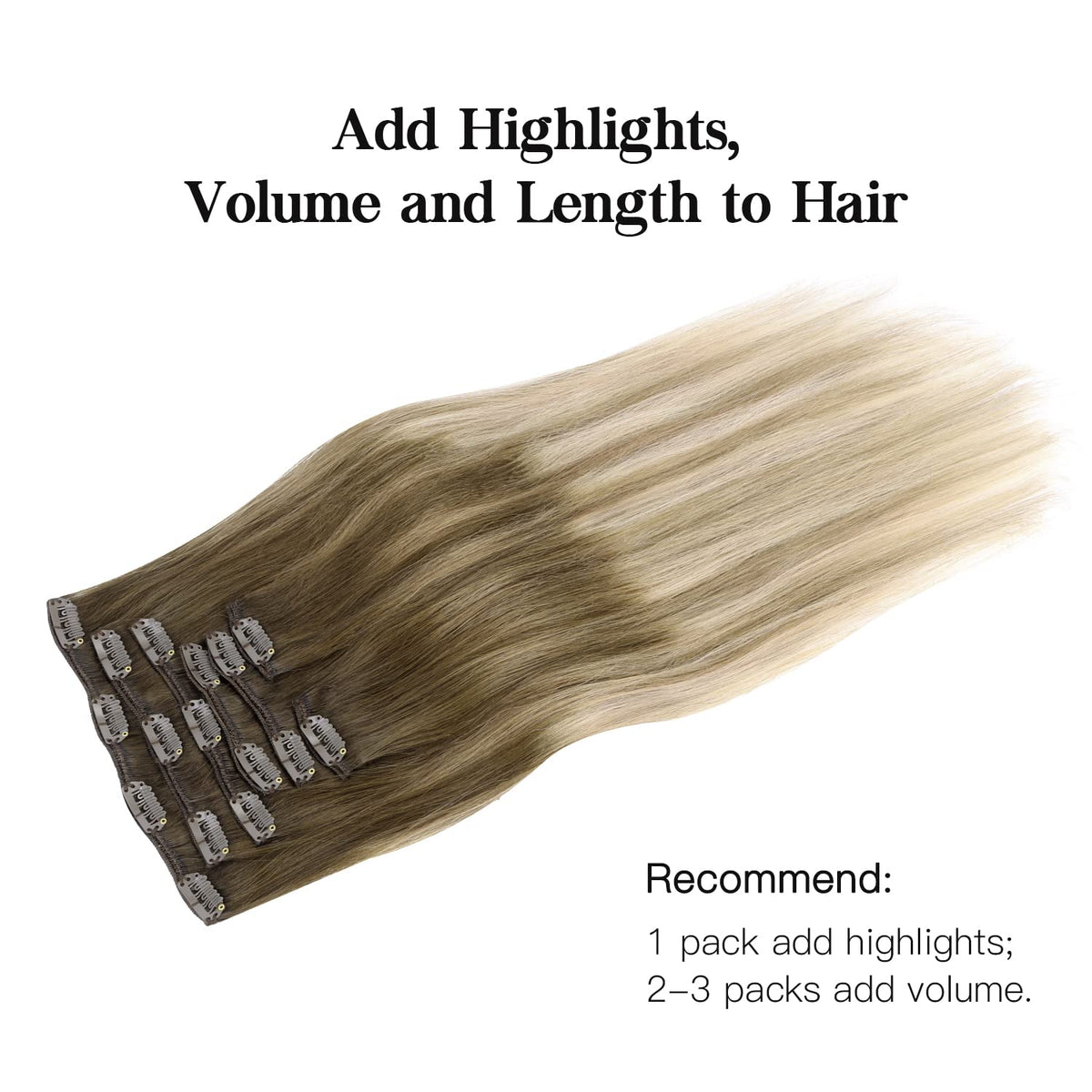 Utilisation des extensions de cheveux clip-in hotbanana sur un modèle