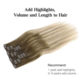 Utilisation des extensions de cheveux clip-in hotbanana sur un modèle