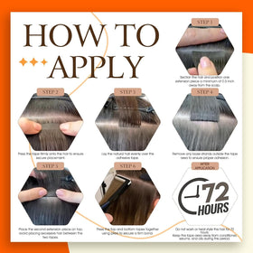 Utilisation des extensions de cheveux Full Shine lors d'un événement