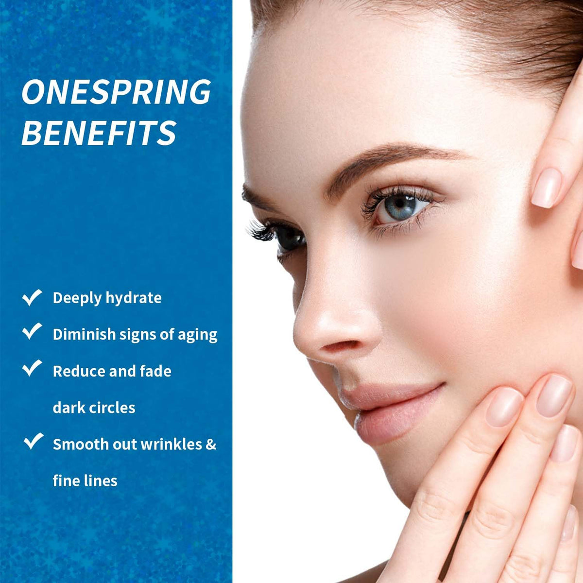 Utilisation des patches gel Onespring pour une routine beauté