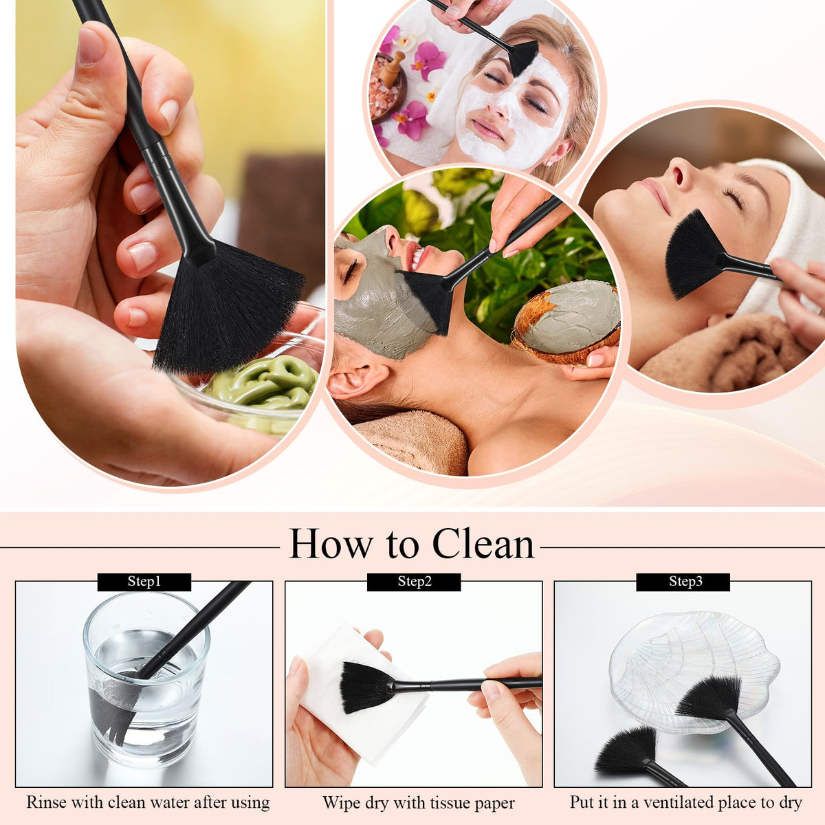 Utilisation des pinceaux Maitys pour l'application de maquillage