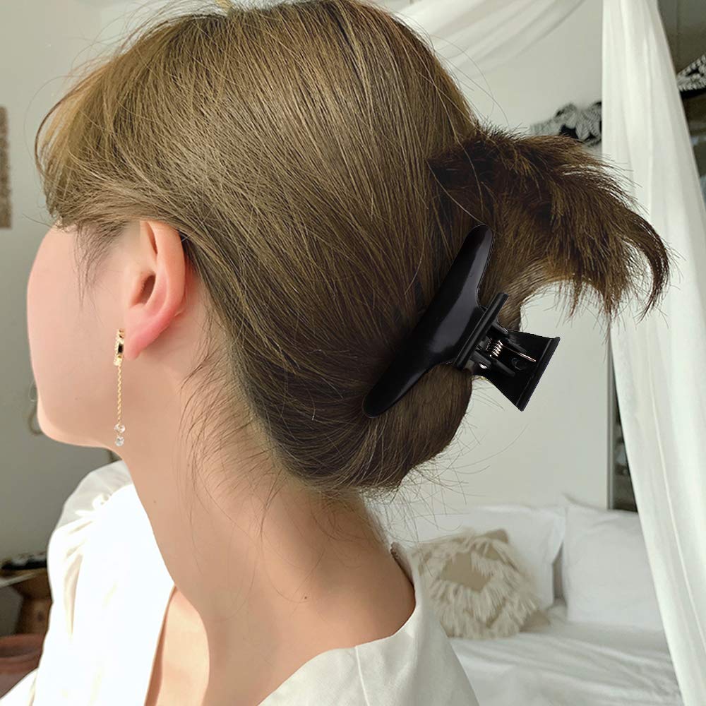 Utilisation des pinces à cheveux Ondder pour réaliser une coiffure