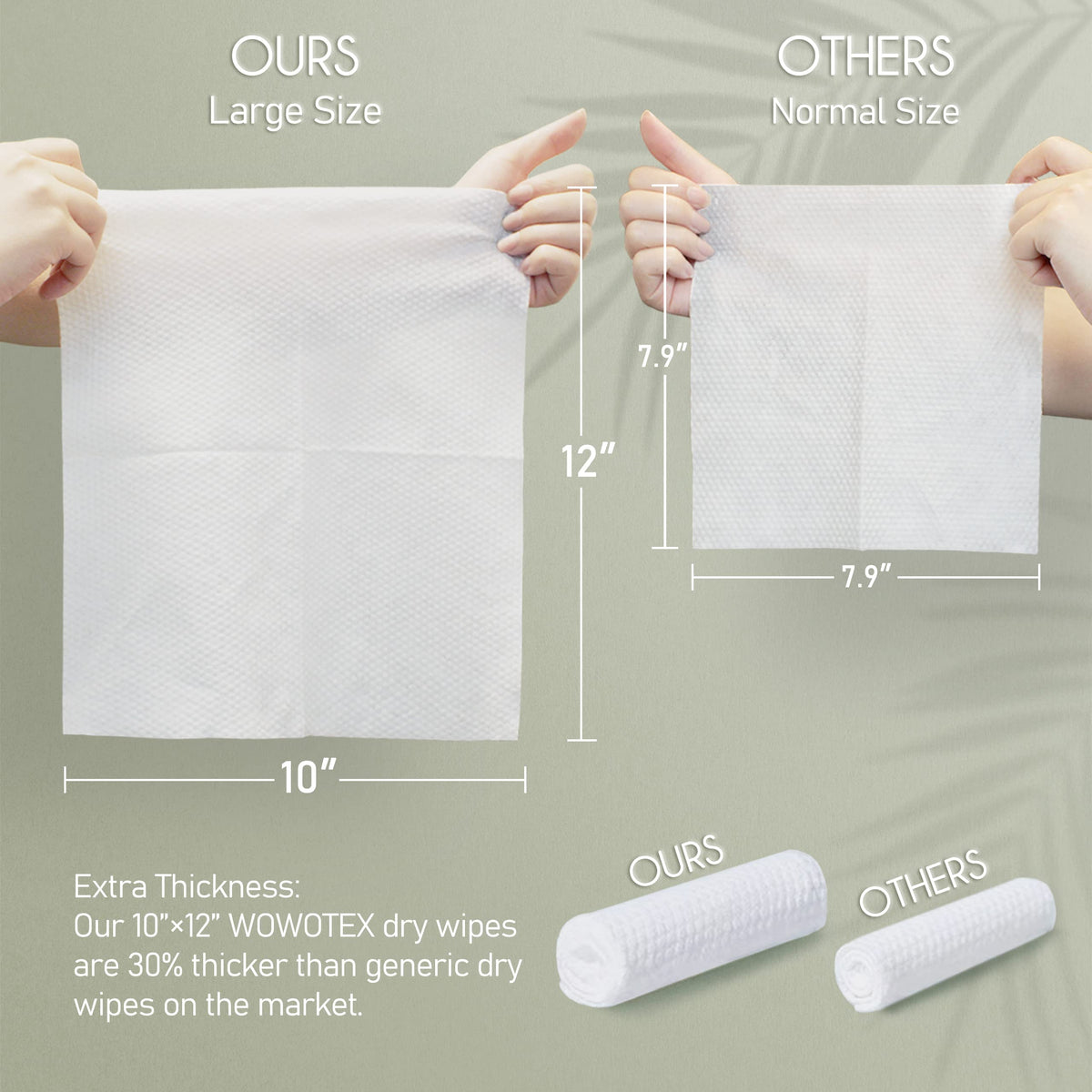 Utilisation des serviettes de visage WOWOTEX pour démaquillage