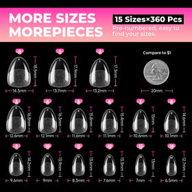 Utilisation des tips à ongles UNA GELLA avec colle à ongles et vernis