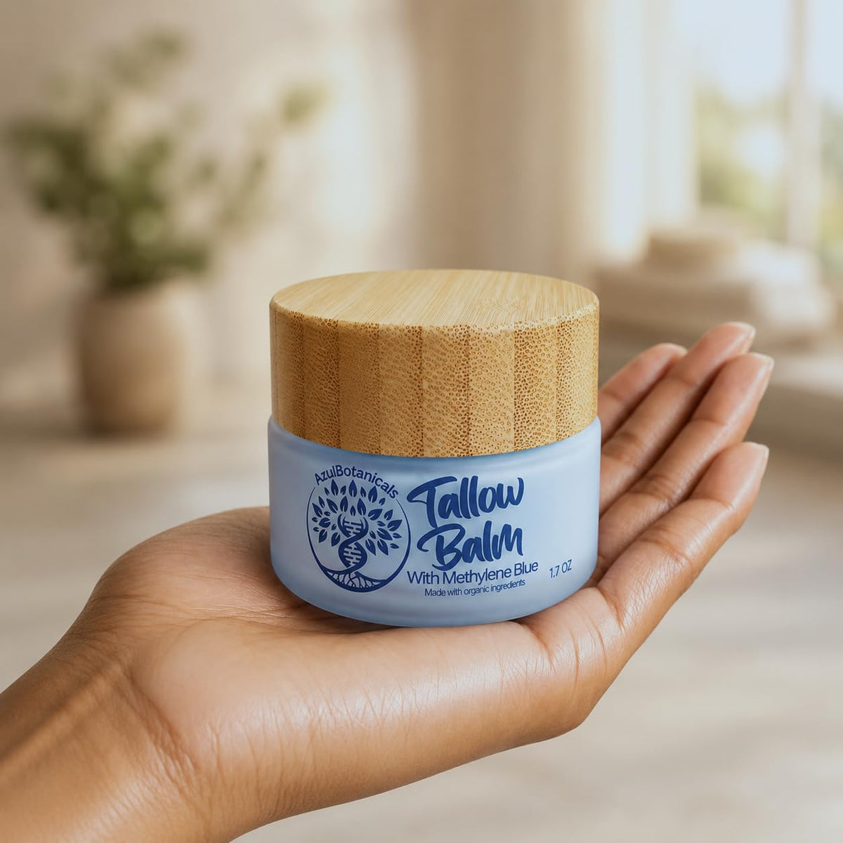 Utilisation du baume de mouton bleu sur les mains