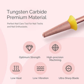 Utilisation du bit de polissage MelodySusie sur des ongles
