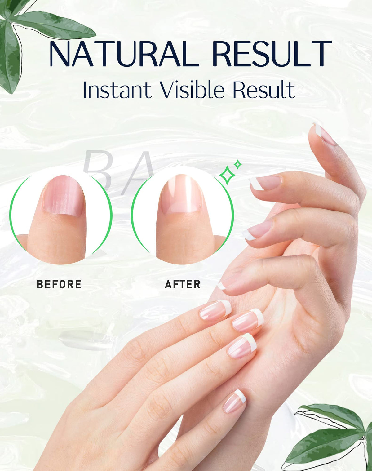 Utilisation du Bloc à Ongles MARYTON sur des ongles brillants